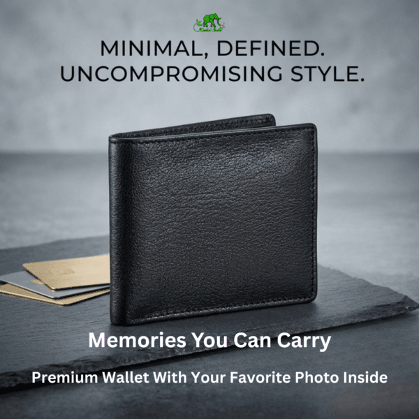 Personalized Photo Wallet – Premium Quality Customized Wallet for Men