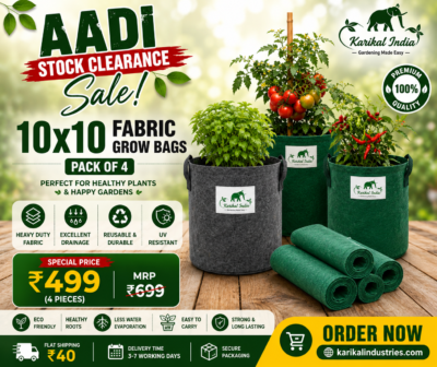 10x10 Fabric Grow Bags