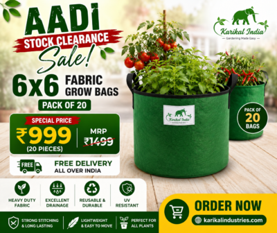 6x6 Fabric Grow Bags